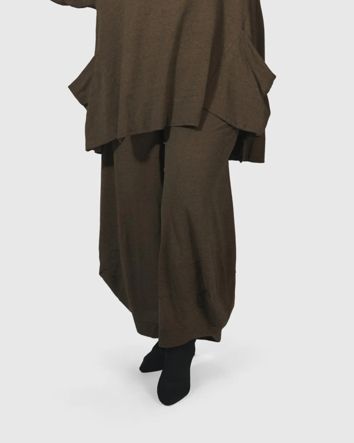 Women Alembika Pants & Skirts<Essential Toned Up Punto Pants, Brown