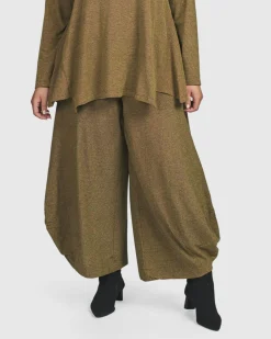 Women Alembika Plus<Essential Toned Up Punto Pants, Honey
