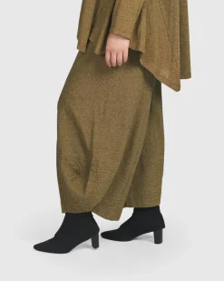 Women Alembika Plus<Essential Toned Up Punto Pants, Honey