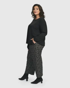 Women Alembika Plus<Essential Ultimate Top, Black