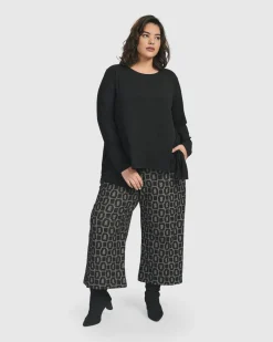 Women Alembika Plus<Essential Ultimate Top, Black