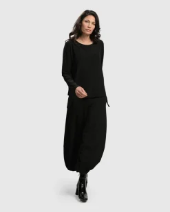Women Alembika Tops & Tunics<Essential Ultimate Top, Black