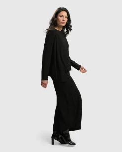 Women Alembika Tops & Tunics<Essential Ultimate Top, Black