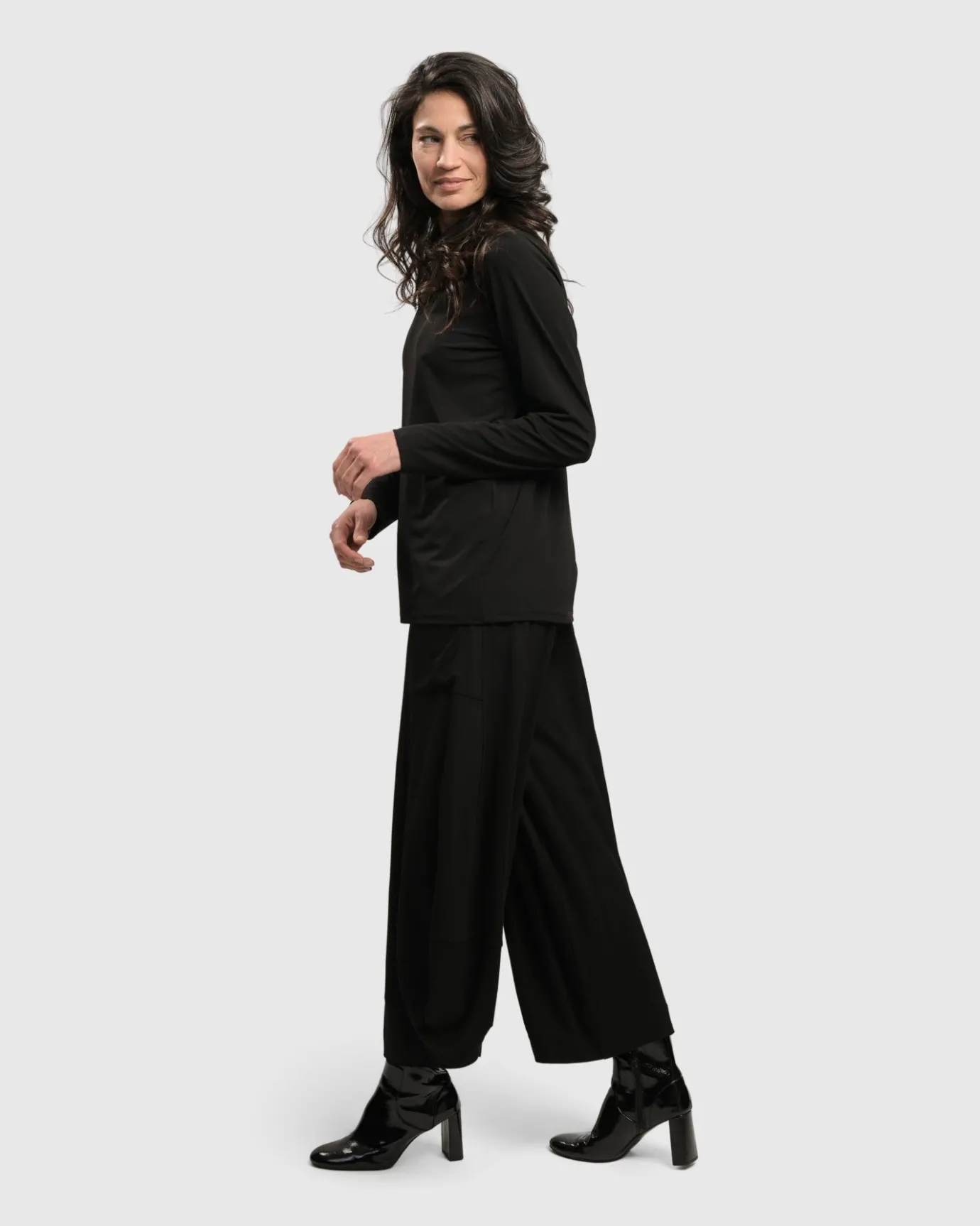 Women Alembika Tops & Tunics<Essential Ultimate Turtleneck Top, Black