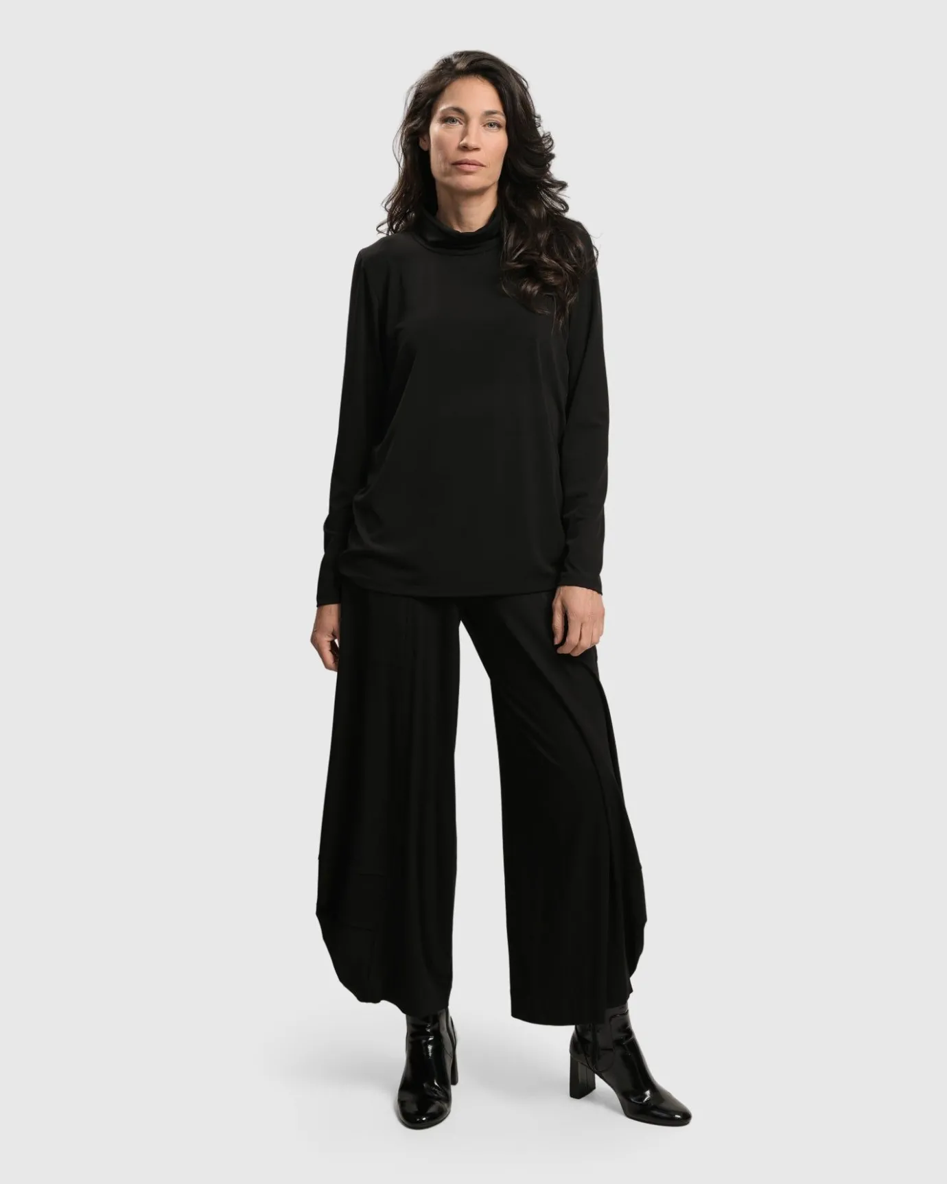 Women Alembika Tops & Tunics<Essential Ultimate Turtleneck Top, Black
