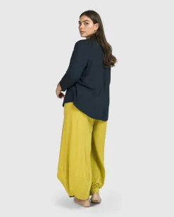 Women Alembika Plus<Essential V-Neck Top, Ocean