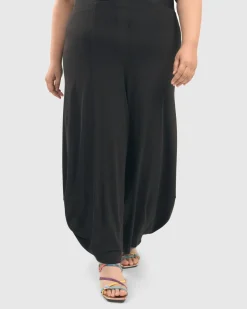 Women Alembika Pants & Skirts<Everyday Punto Pants, Blackp