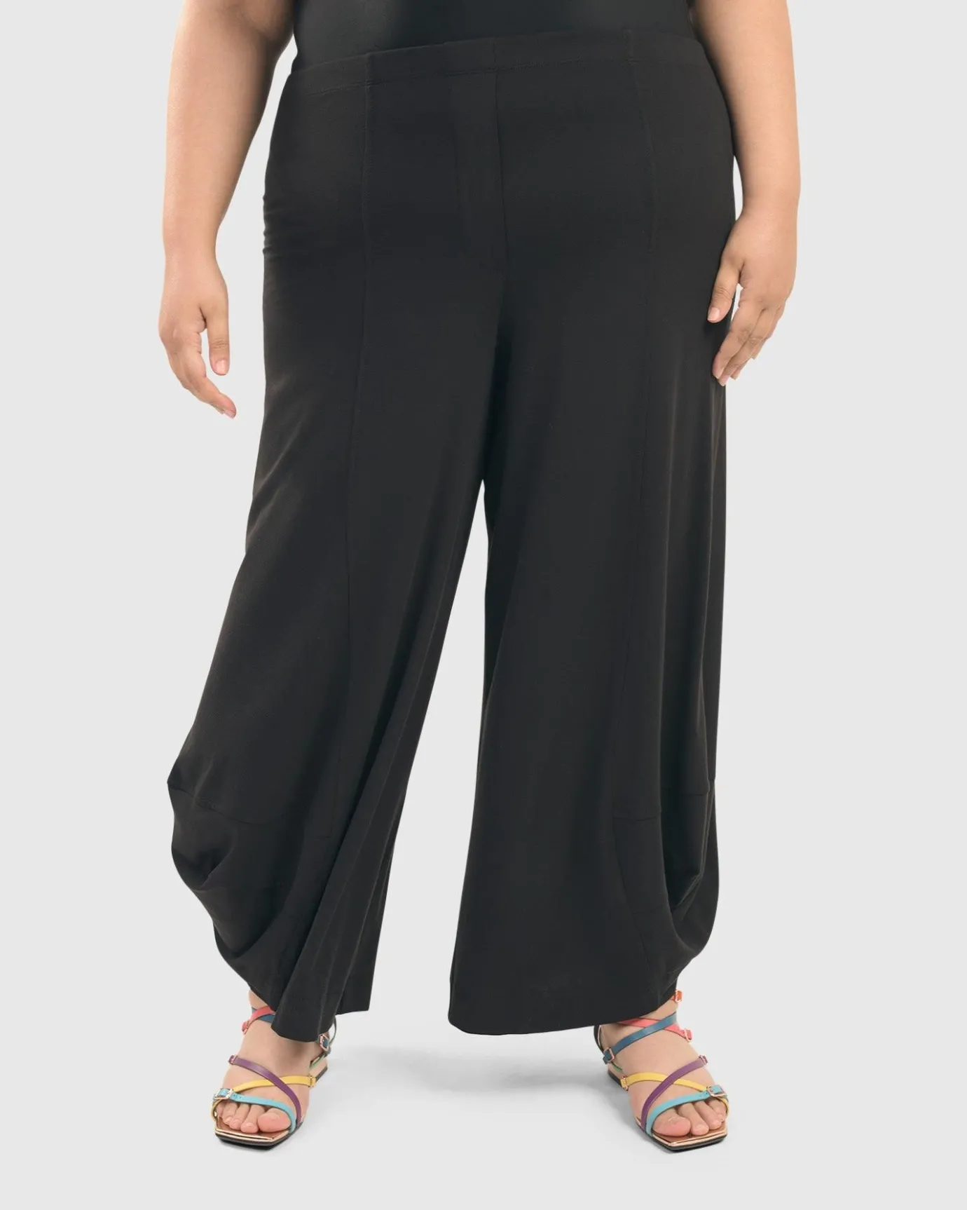 Women Alembika Pants & Skirts<Everyday Punto Pants, Blackp