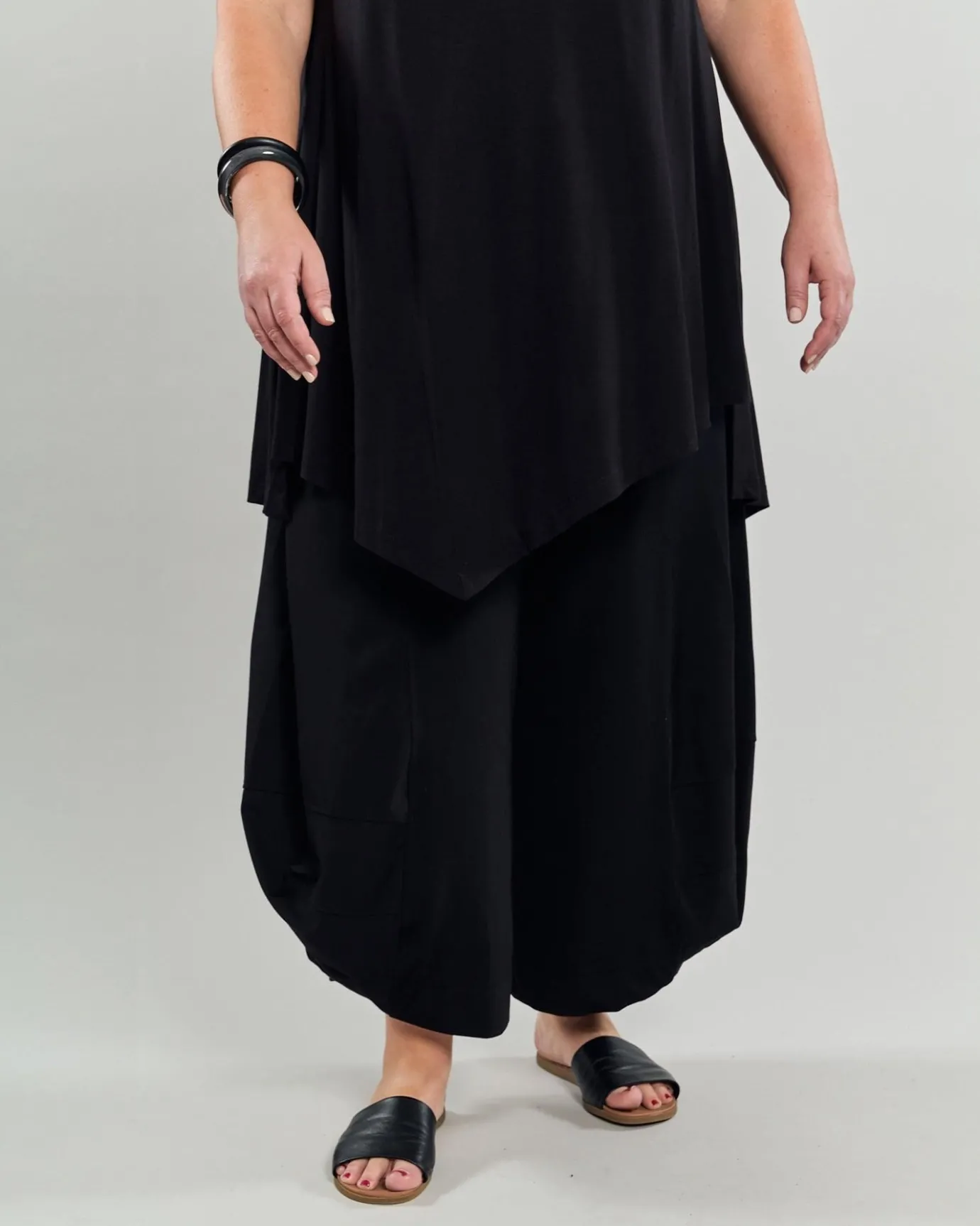 Women Alembika Pants & Skirts<Everyday Punto Pants, Blackp