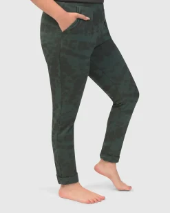 Women Alembika Pants & Skirts<Exhale Jogger Pants, Forest Tie-Dye