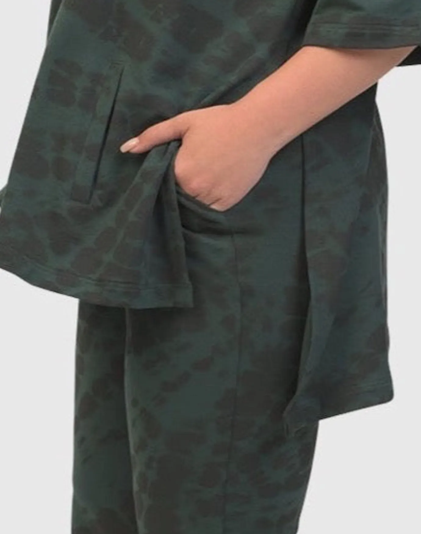 Women Alembika Pants & Skirts<Exhale Jogger Pants, Forest Tie-Dye