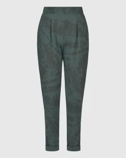 Women Alembika Pants & Skirts<Exhale Jogger Pants, Forest Tie-Dye