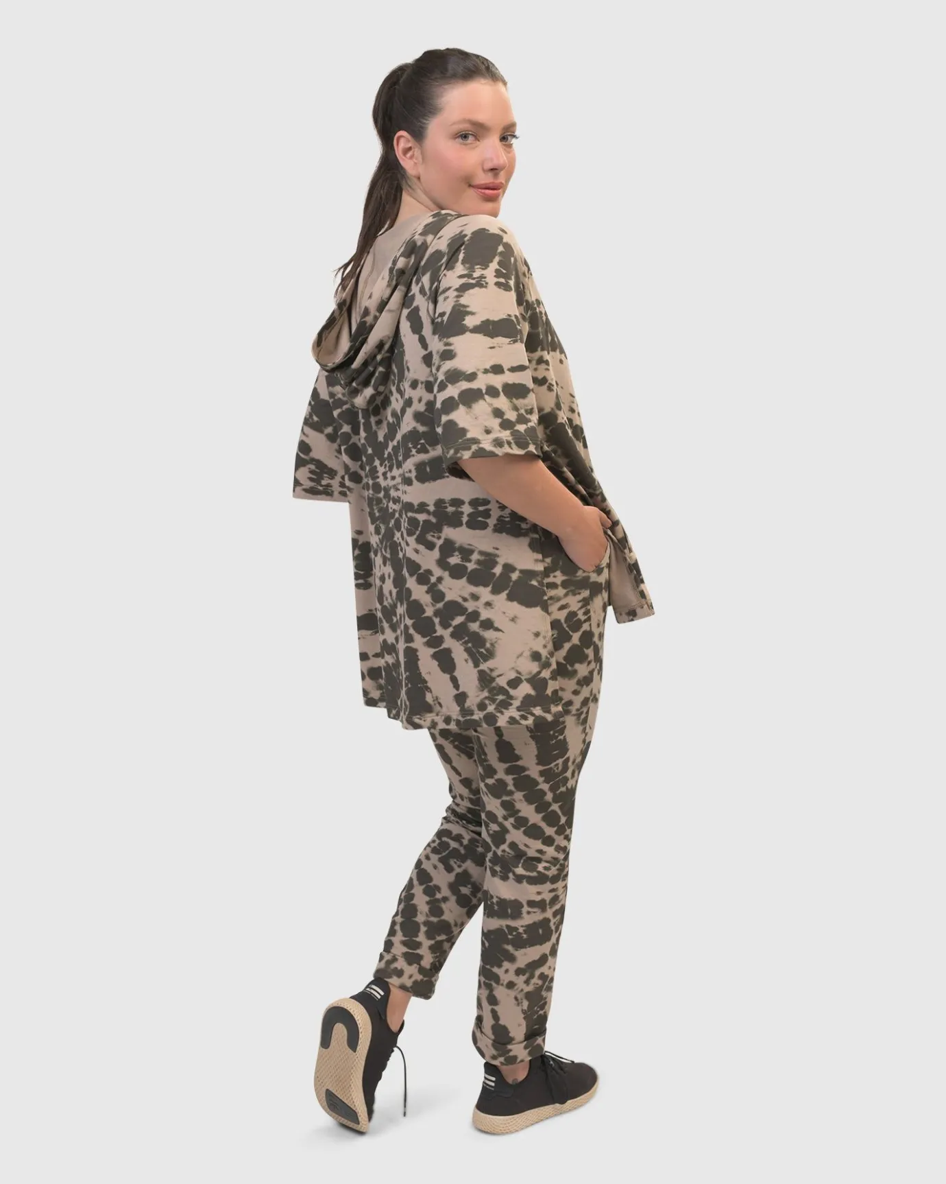 Women Alembika Pants & Skirts<Exhale Jogger Pants, Stone Tie-Dye