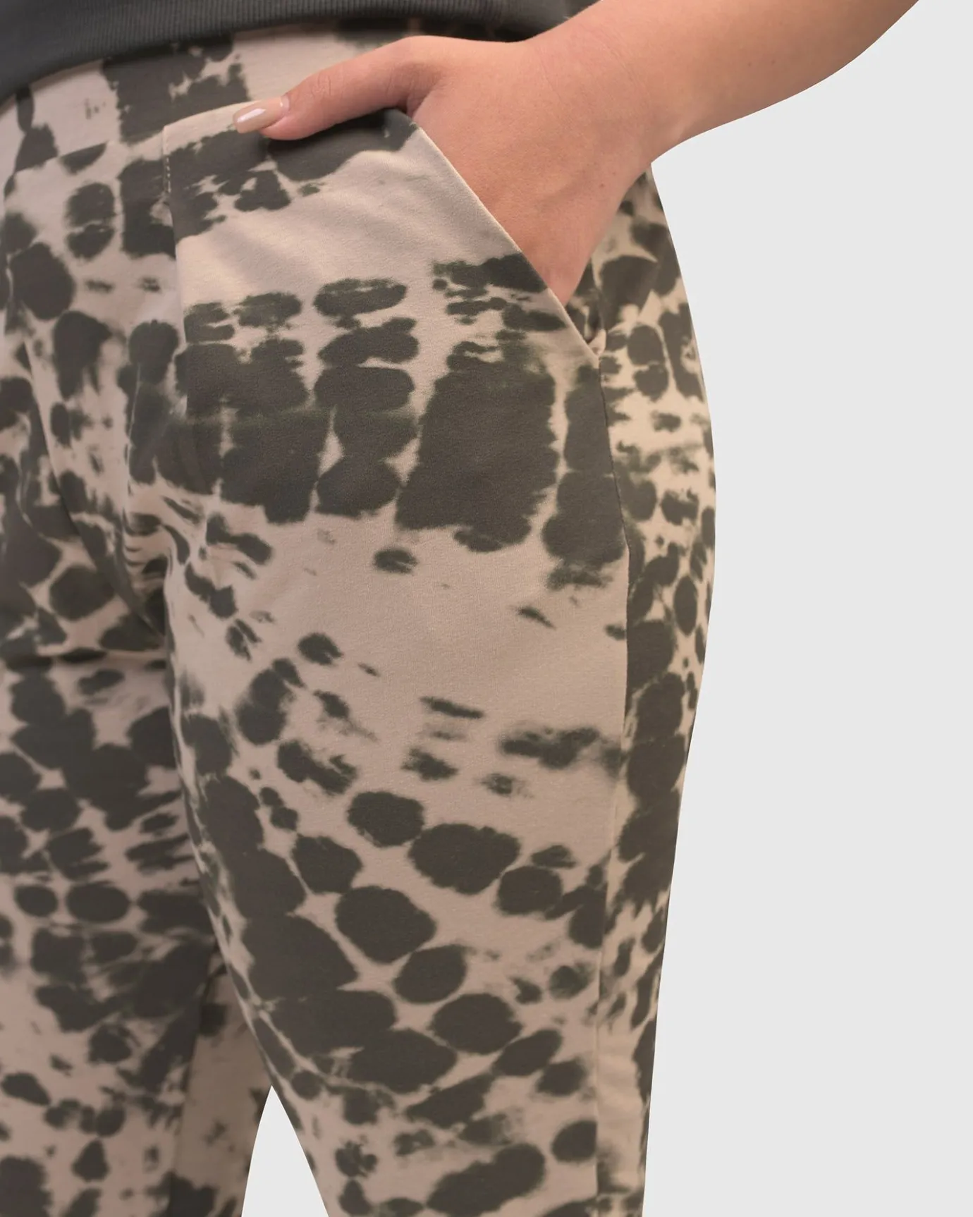 Women Alembika Pants & Skirts<Exhale Jogger Pants, Stone Tie-Dye
