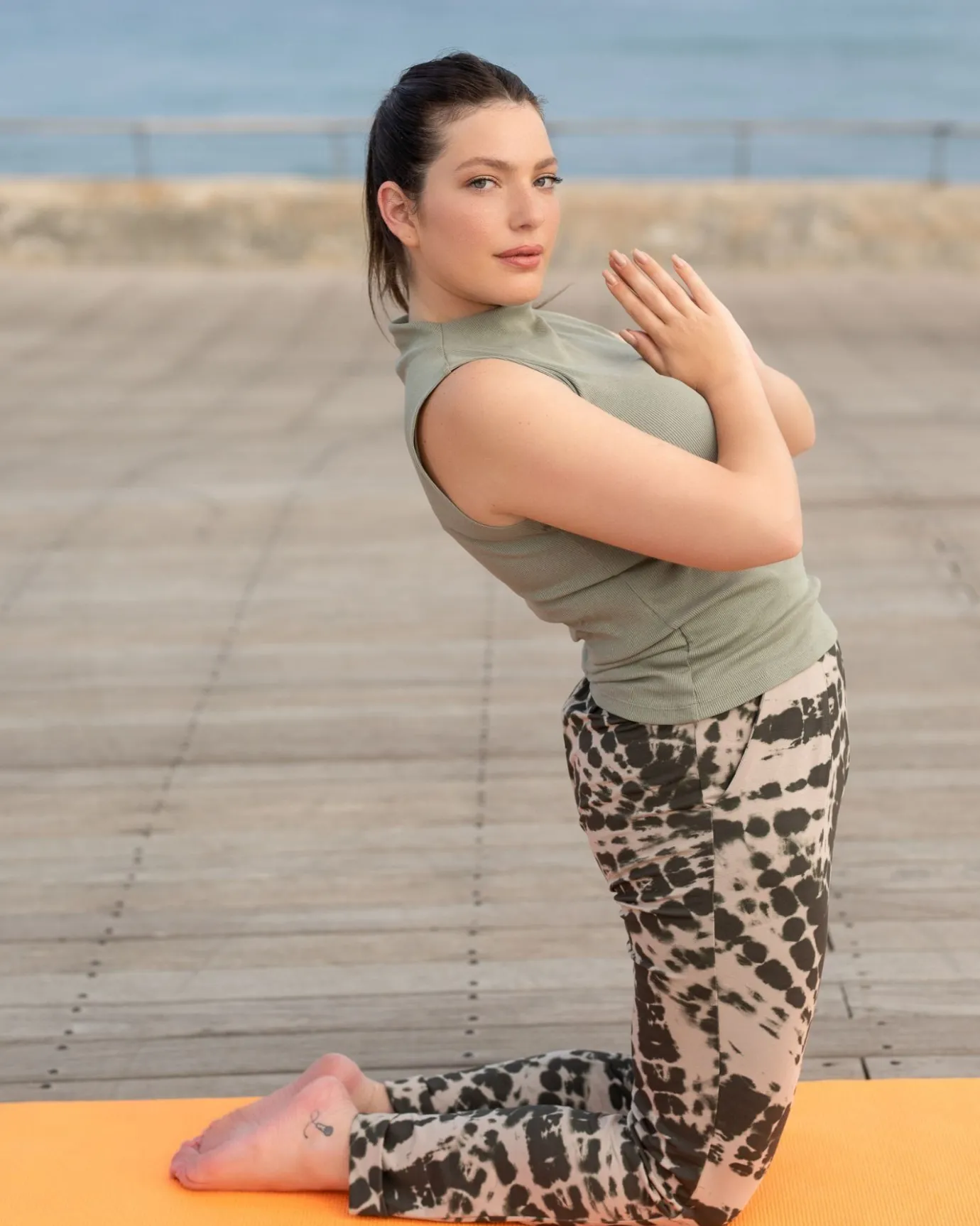 Women Alembika Pants & Skirts<Exhale Jogger Pants, Stone Tie-Dye