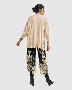 Women Alembika Tops & Tunics<Fawn Mockneck Top, Nude