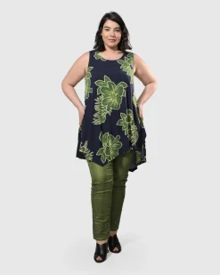 Women Alembika Pants & Skirts<Fearless Iconic Stretch Jeans, Green