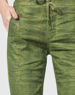 Women Alembika Pants & Skirts<Fearless Iconic Stretch Jeans, Green