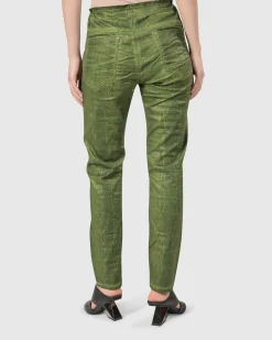 Women Alembika Pants & Skirts<Fearless Iconic Stretch Jeans, Green