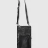 Women Alembika Accessories<Flat Stash Pouch Bag, Black