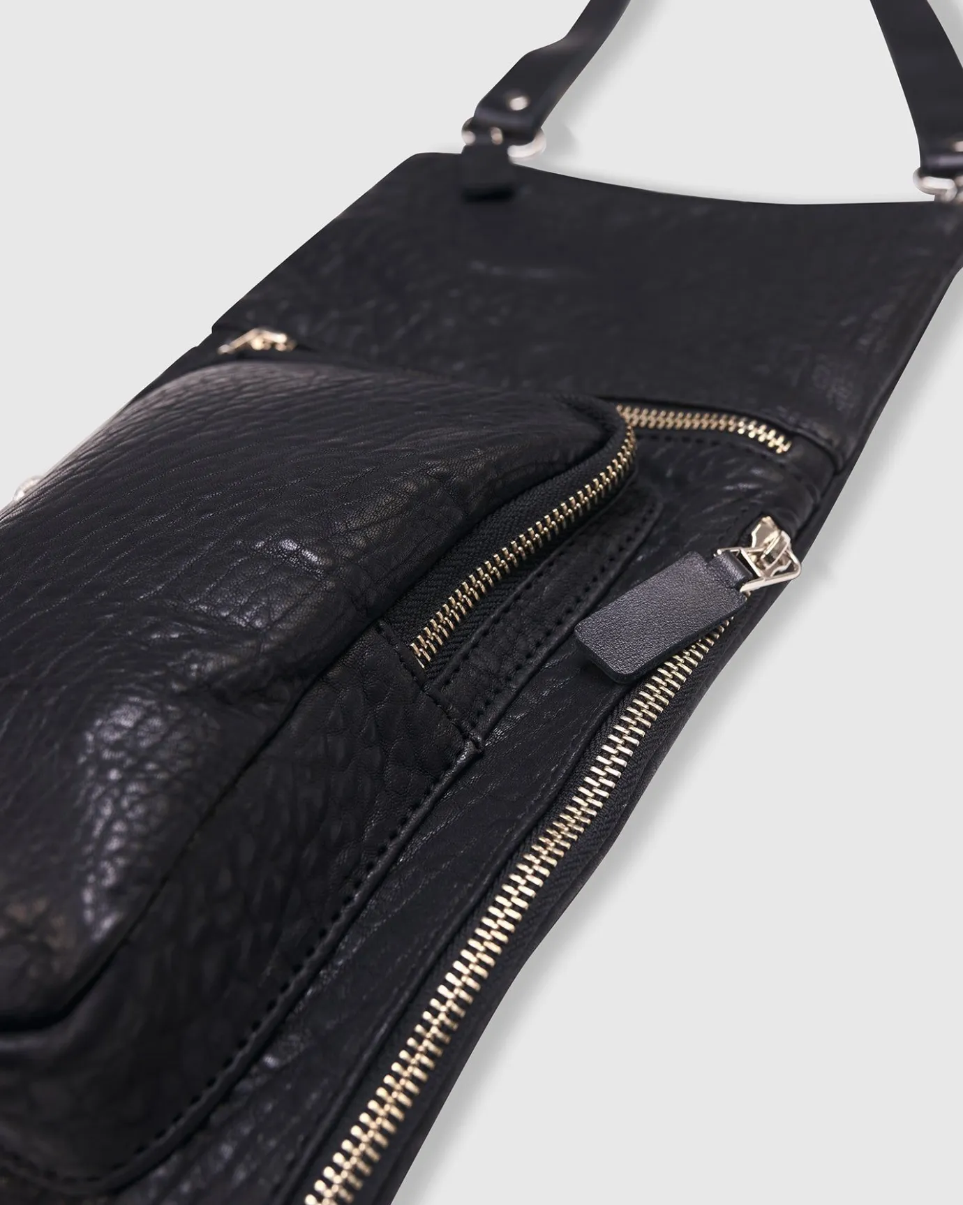 Women Alembika Accessories<Flat Stash Pouch Bag, Black