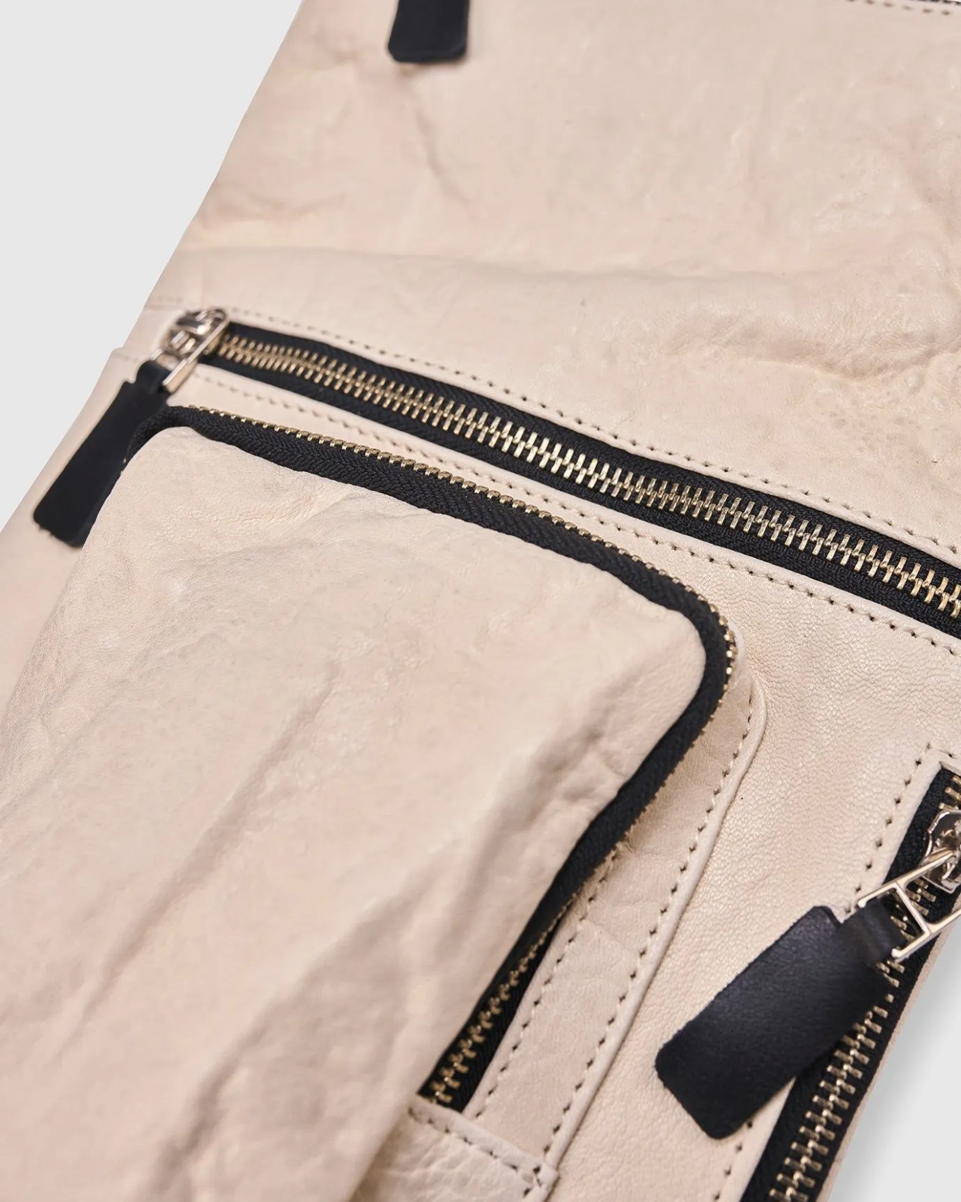 Women Alembika Accessories<Flat Stash Pouch Bag, Ivory
