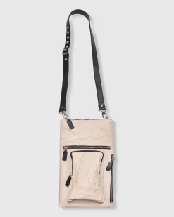 Women Alembika Bags & Pouches<Flat Stash Pouch Bag, Ivory