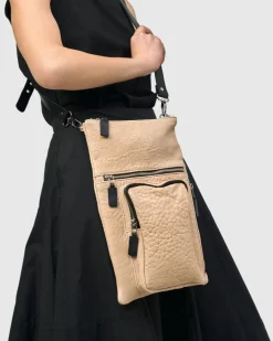 Women Alembika Accessories<Flat Stash Pouch Bag, Nude