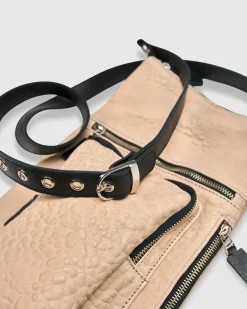Women Alembika Accessories<Flat Stash Pouch Bag, Nude