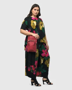 Women Alembika Bags & Pouches<Flat Stash Pouch Bag, Vermillion