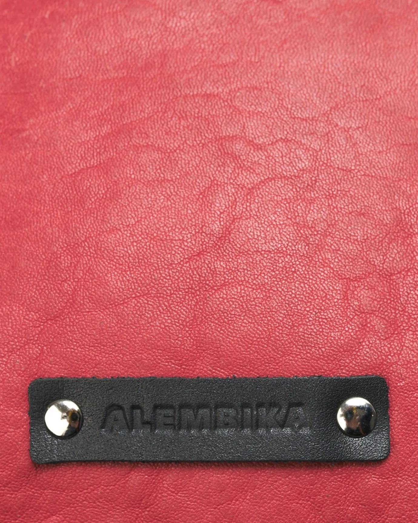 Women Alembika Accessories<Flat Stash Pouch Bag, Vermillion
