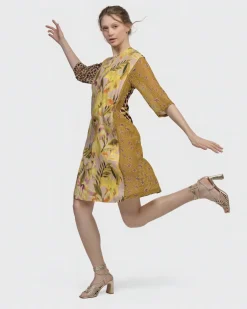 Women Alembika Dresses<Fleur De Lis Shift Dress, Lilly