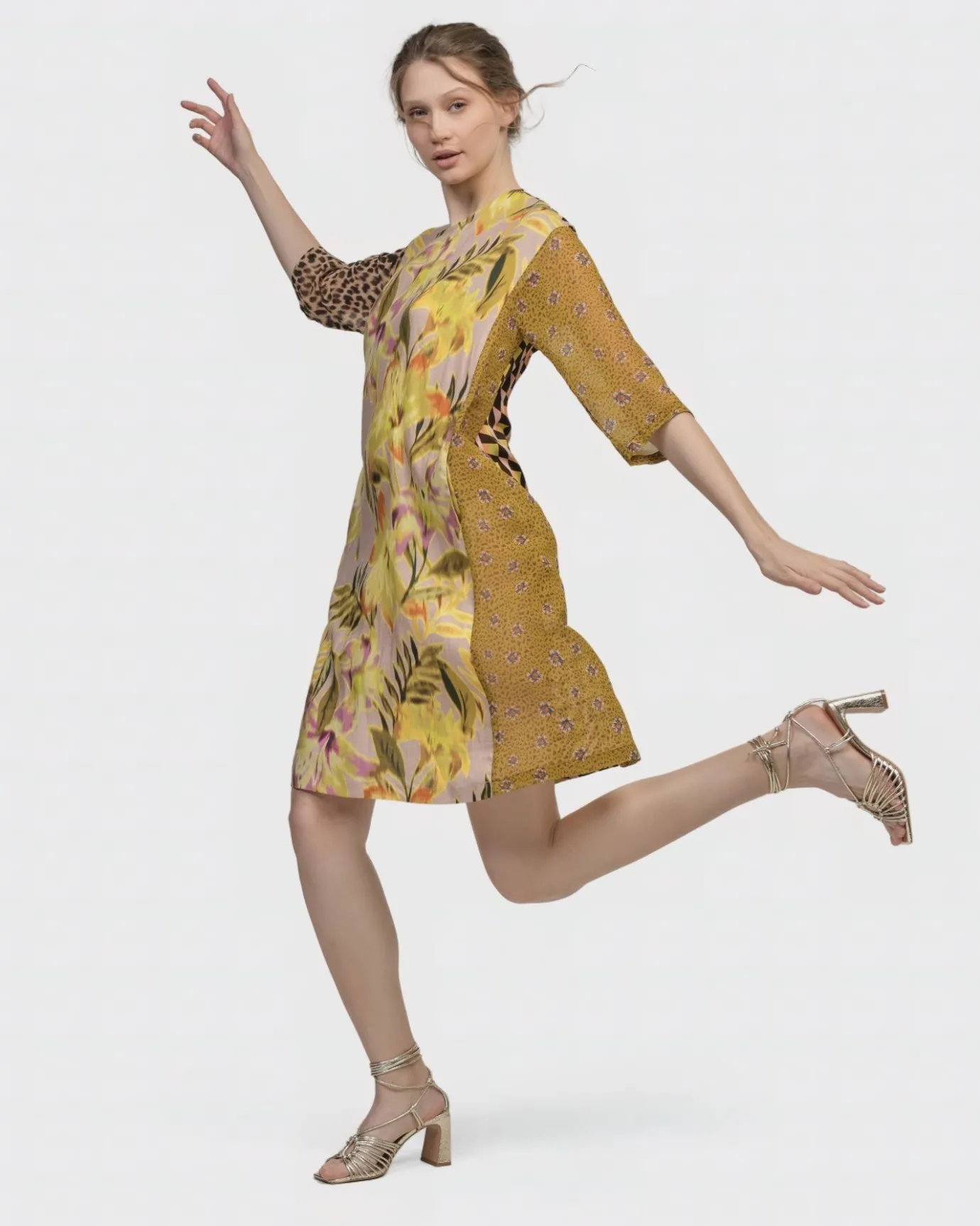 Women Alembika Dresses<Fleur De Lis Shift Dress, Lilly