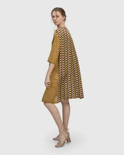 Women Alembika Dresses<Fleur De Lis Shift Dress, Lilly