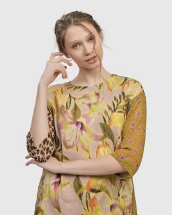 Women Alembika Dresses<Fleur De Lis Shift Dress, Lilly