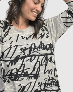 Women Alembika Dresses<Flirty A Line Dress, Script