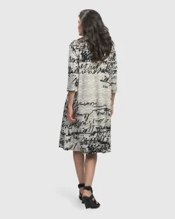 Women Alembika Dresses<Flirty A Line Dress, Script