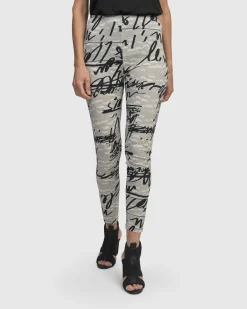 Women Alembika Plus<Flirty Leggings, Script
