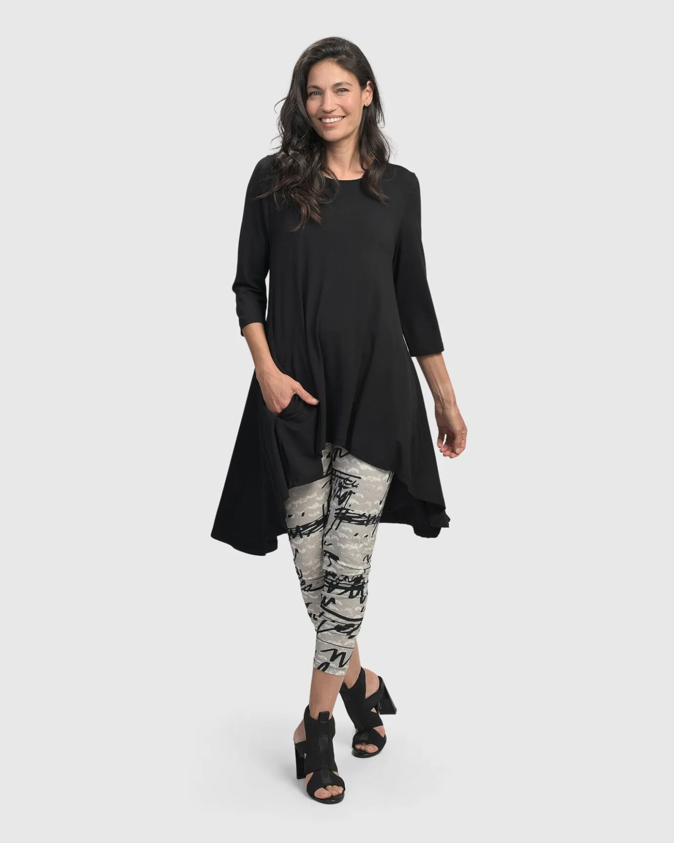Women Alembika Plus<Flirty Leggings, Script