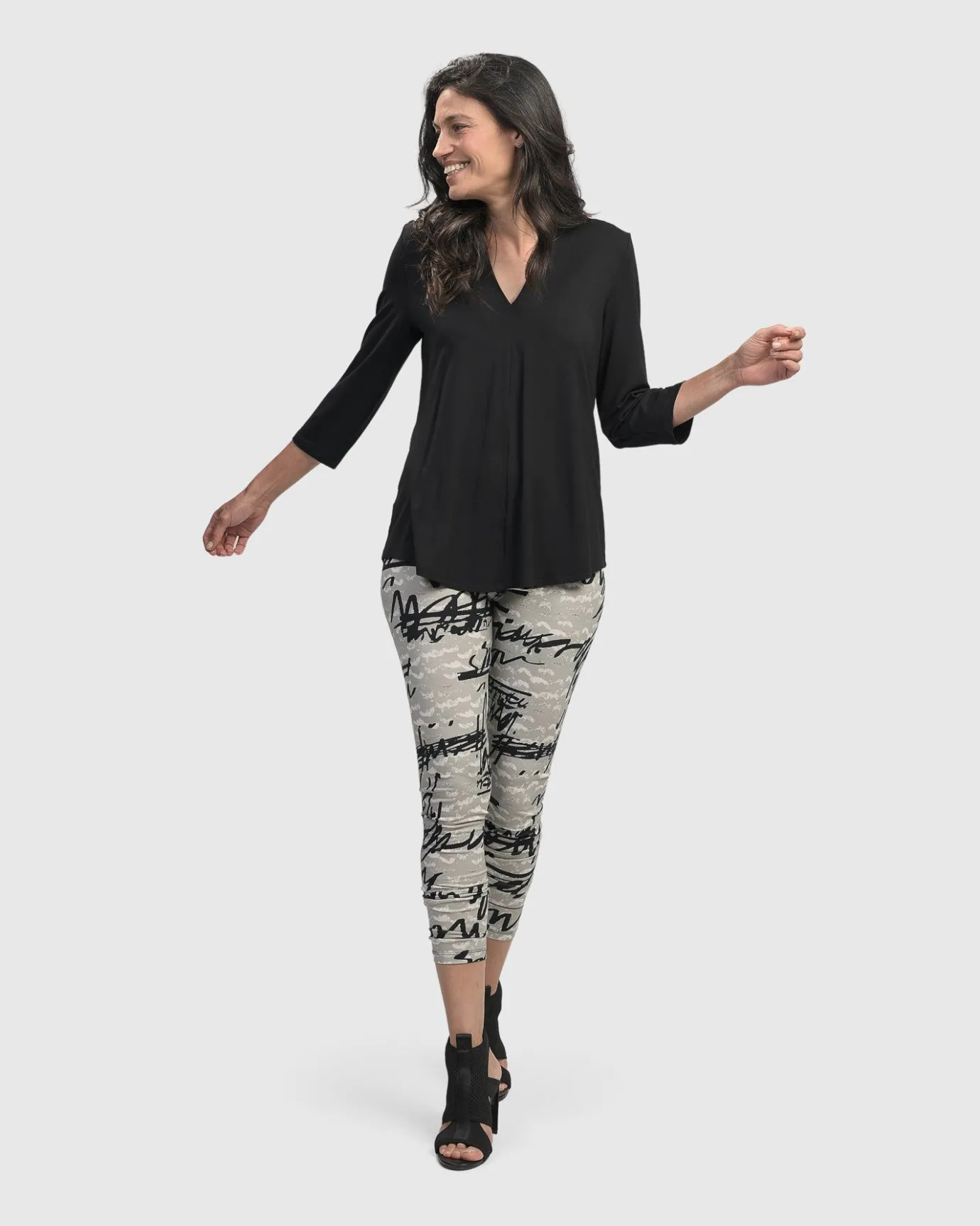 Women Alembika Pants & Skirts<Flirty Leggings, Script