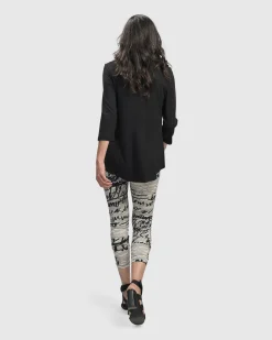 Women Alembika Pants & Skirts<Flirty Leggings, Script