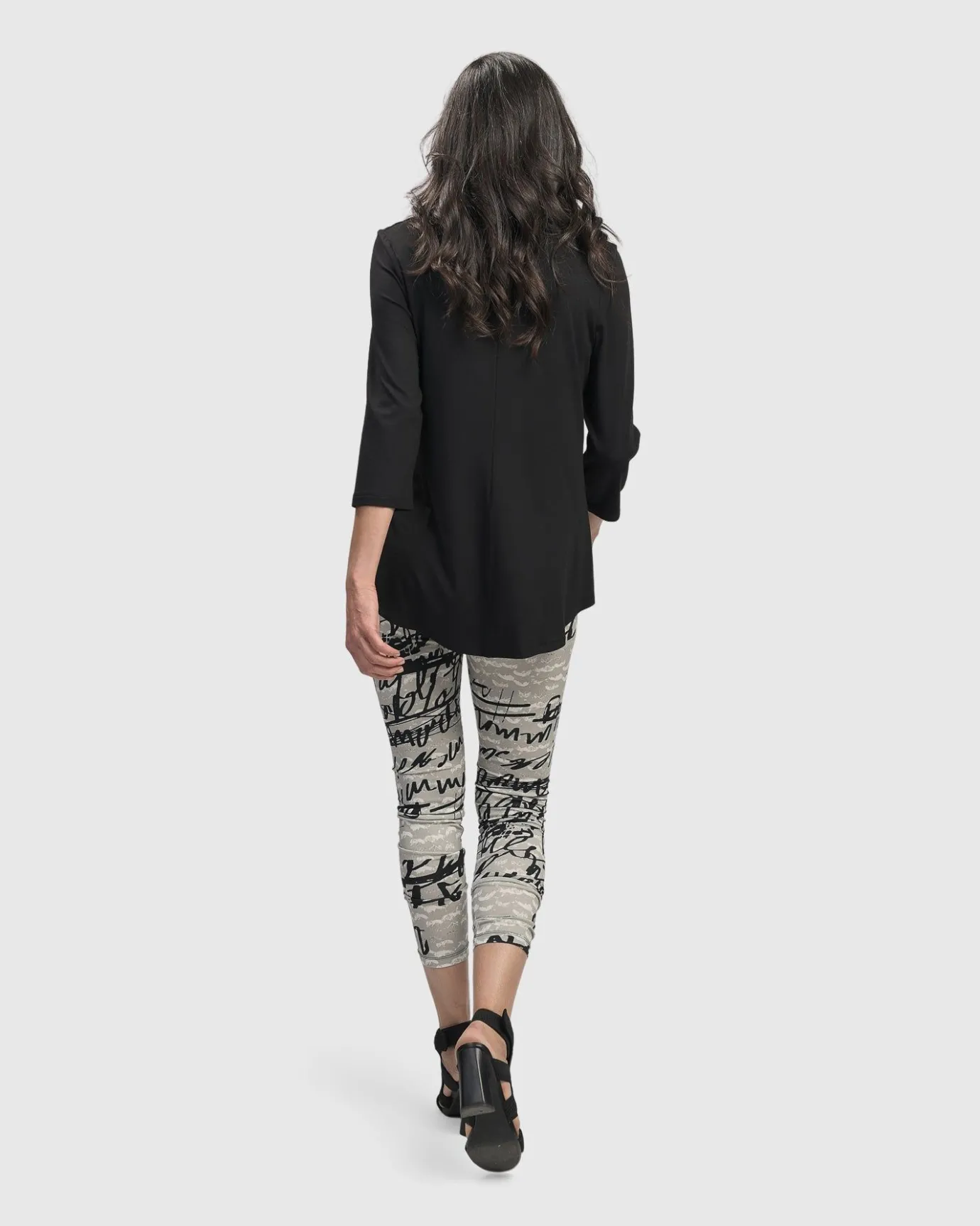 Women Alembika Pants & Skirts<Flirty Leggings, Script