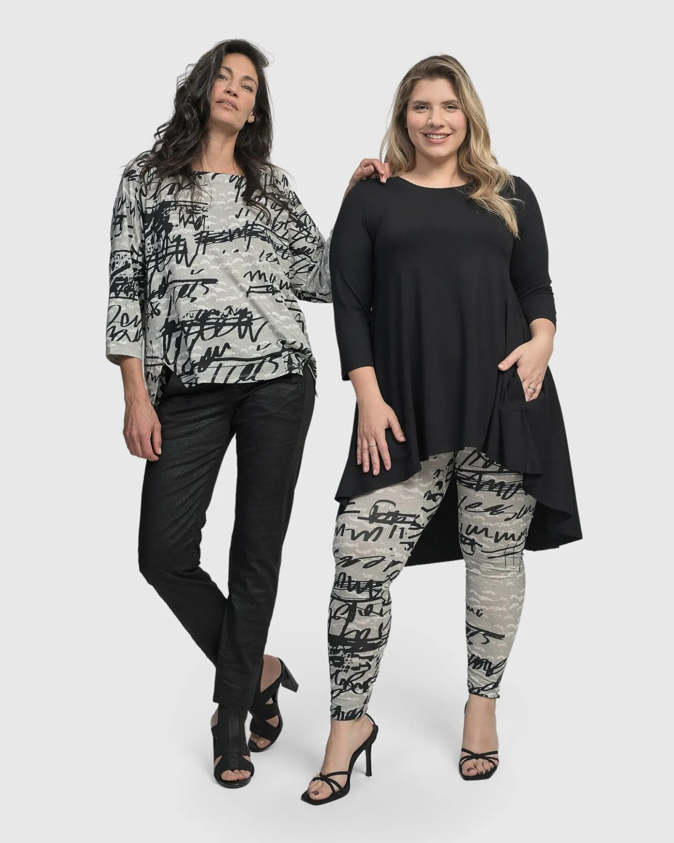 Women Alembika Pants & Skirts<Flirty Leggings, Script