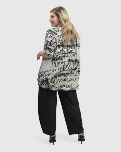 Women Alembika Tops & Tunics<Flirty Swing T-Shirt, Script