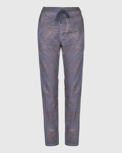 Women Alembika Pants & Skirts<Floral Iconic Stretch Jeans, Rust/Blue