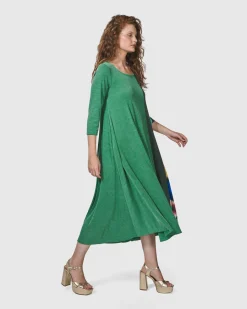 Women Alembika Dresses<Forget-Me-Not A-Line Maxi Dress, Garden