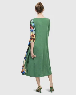 Women Alembika Dresses<Forget-Me-Not A-Line Maxi Dress, Garden