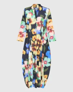 Women Alembika Dresses<Forget-Me-Not Cocoon Dress, Garden