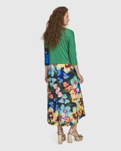 Women Alembika Jackets<Forget-Me-Not Cropped Cardigan, Garden