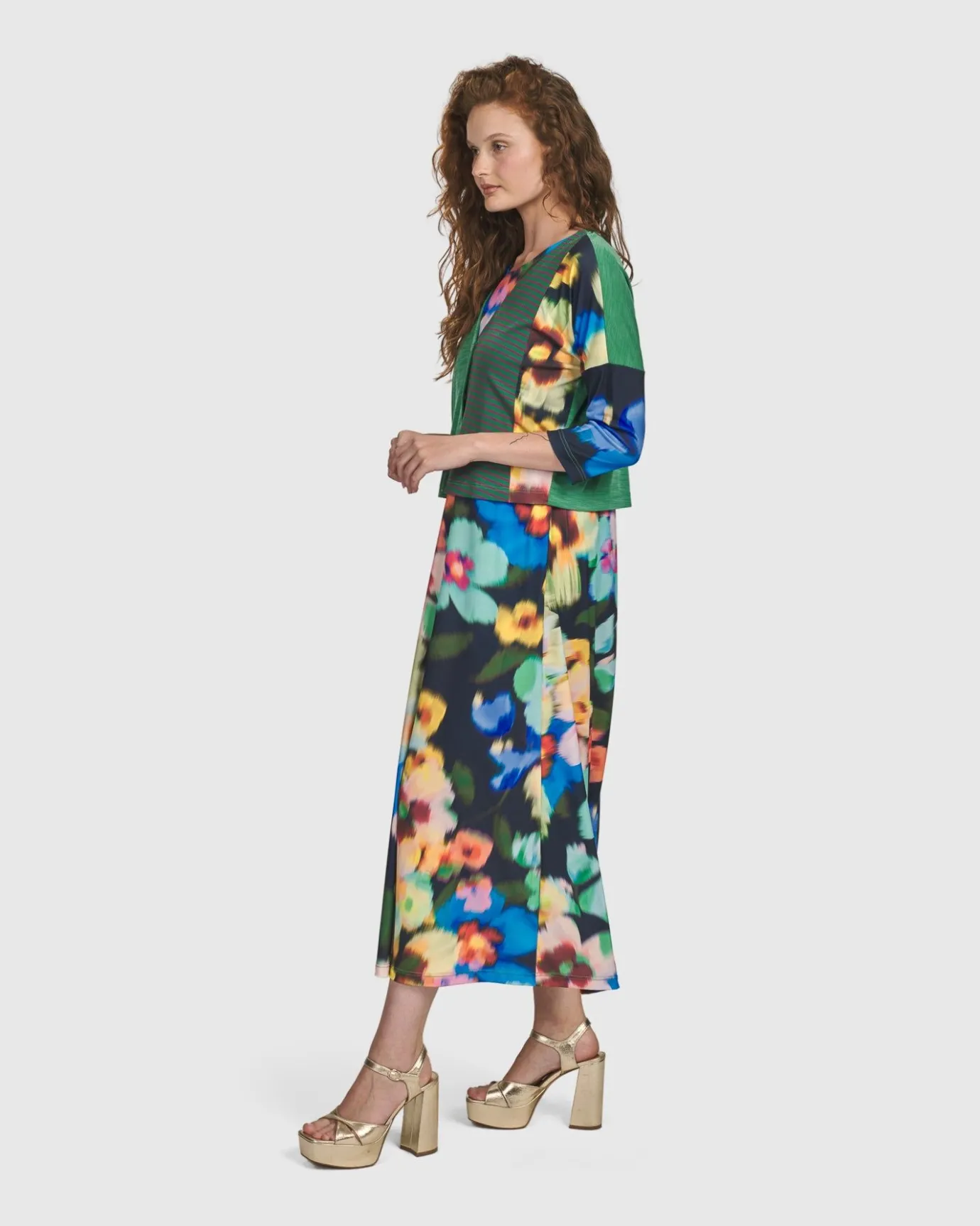 Women Alembika Jackets<Forget-Me-Not Cropped Cardigan, Garden
